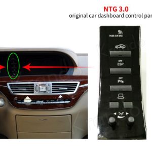 Mercedes NTG 3.0 8" - Apple Car Play - S Class 2005-2009 - Image 1